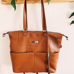 Lily Jade diaper bag Shaylee - In camel